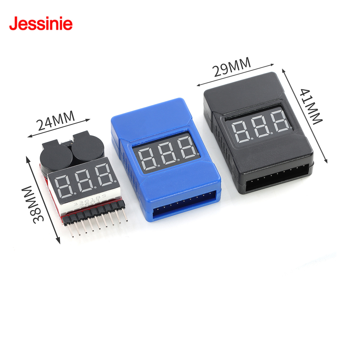 Battery Monitor Coulometer - Medidor de Voltagem RC com Alarme