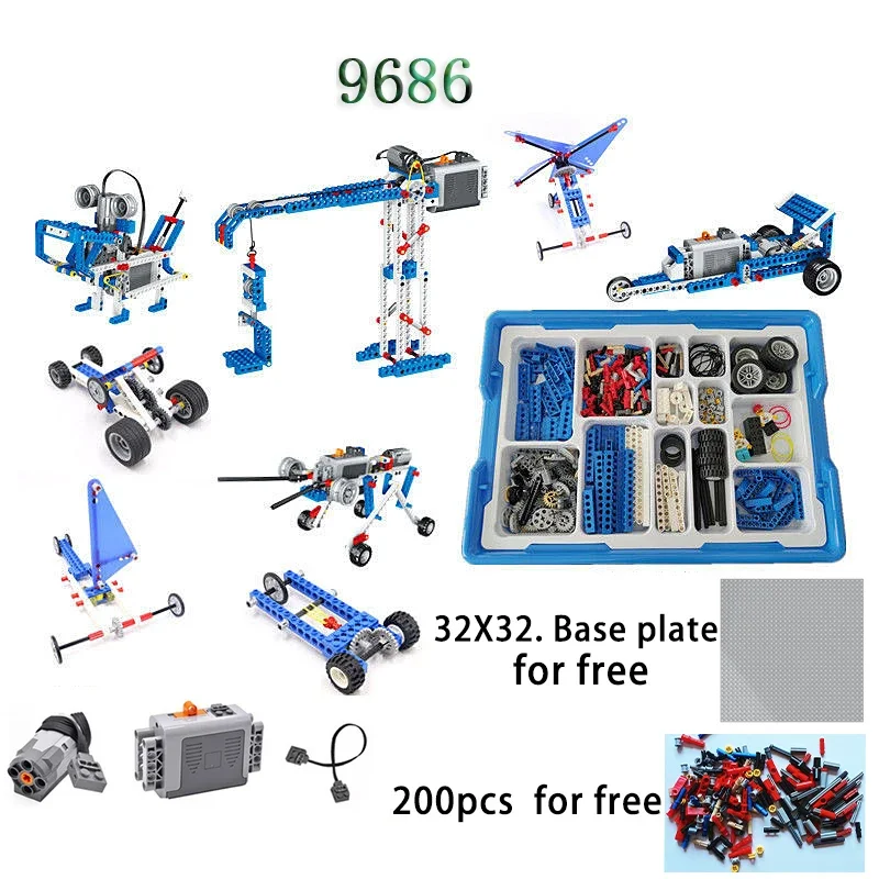Renewable Energy Lego - 9686 peças de alta tecnologia multi