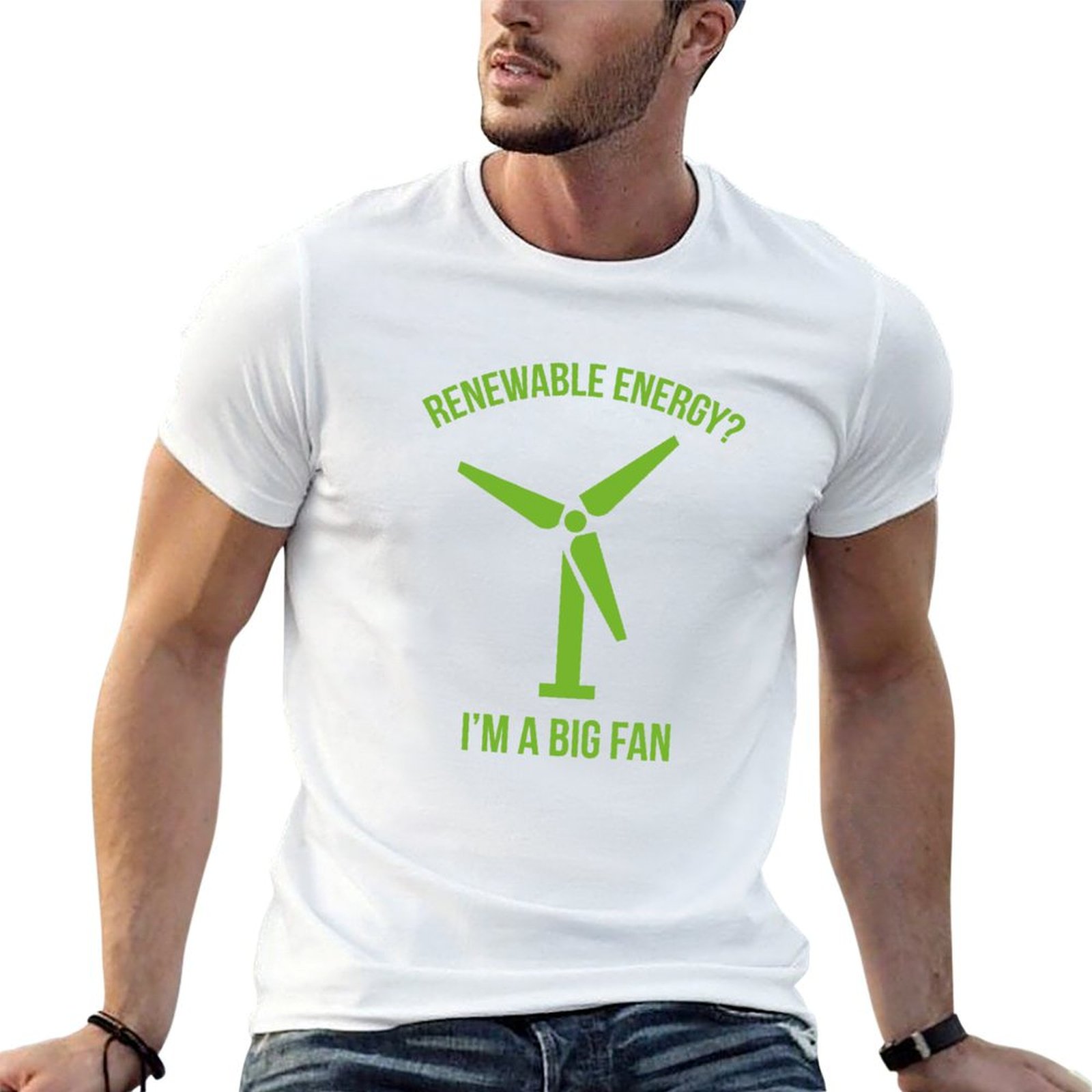Renewable Energy In China - Camiseta de energia renovável com estampa