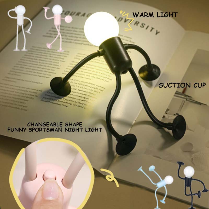 Renewable Energy Book - Forma mutável engraçado deportista luz noturna