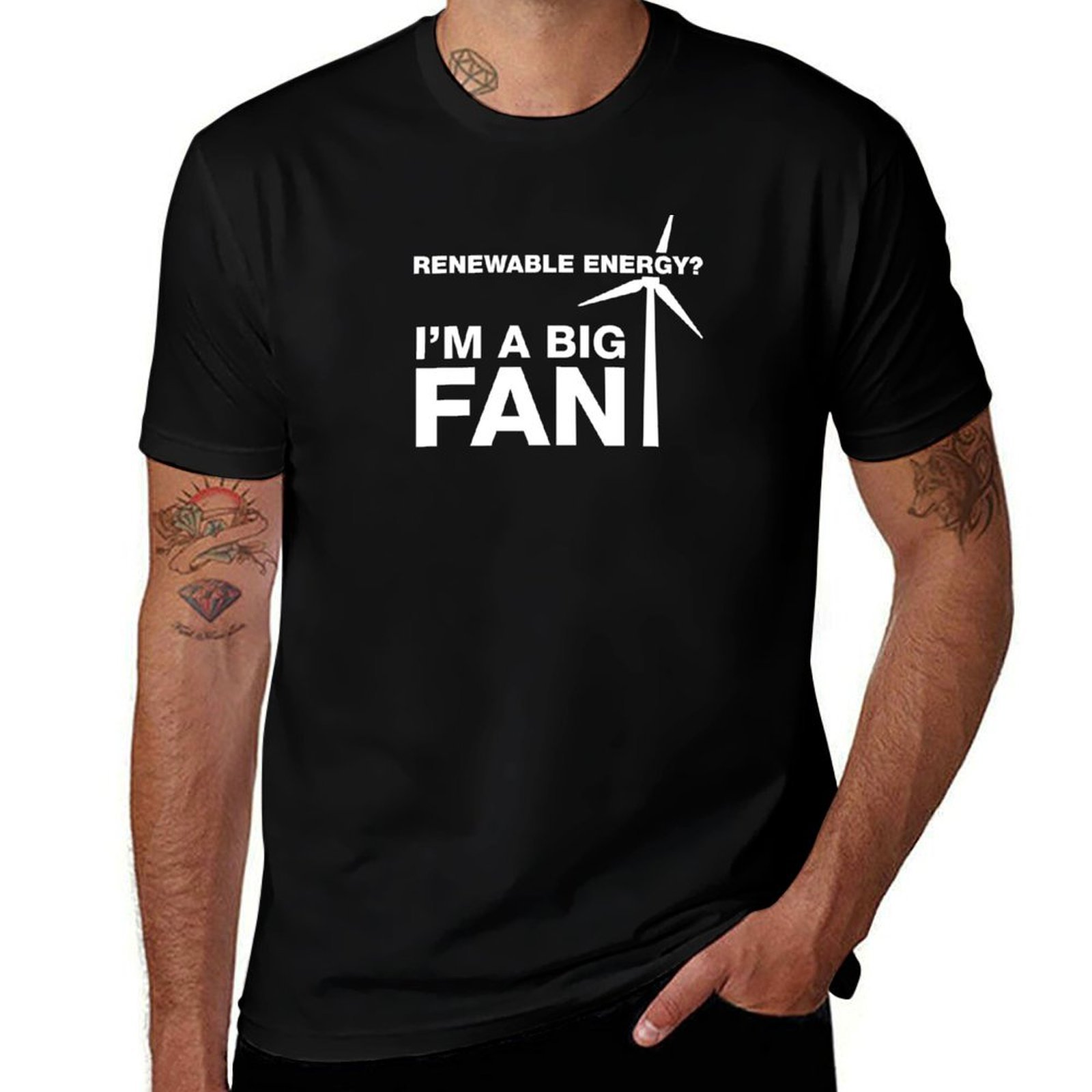 Renewable Energy In China - Energias Renováveis? Camiseta I'm A Big