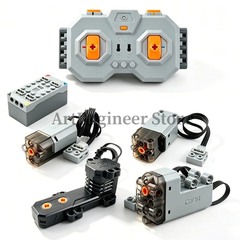 CaDA Power Functions M/L/Servo - Renewable Energy Lego avaliação e preço