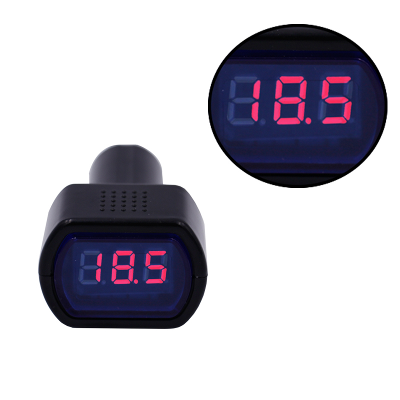 Dc 12v-24v display digital isq - Battery Monitor Coulometer avaliação e preço
