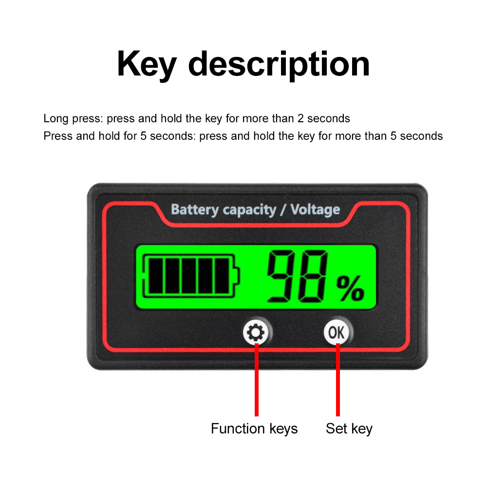 Indicador de nível de carga da - Battery Monitor Coulometer avaliação e preço